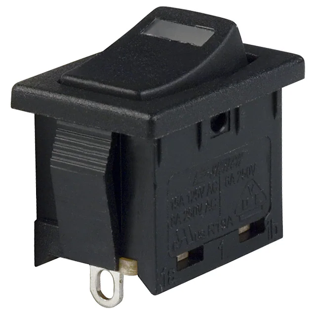 R1966ABLKBLKESRED E-Switch